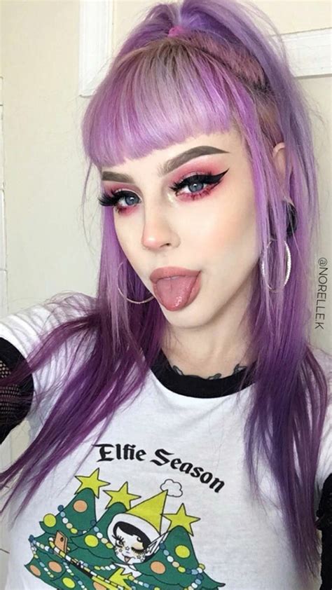 If you're craving cute XXX movies you'll find them here. . Purple hair blowjob